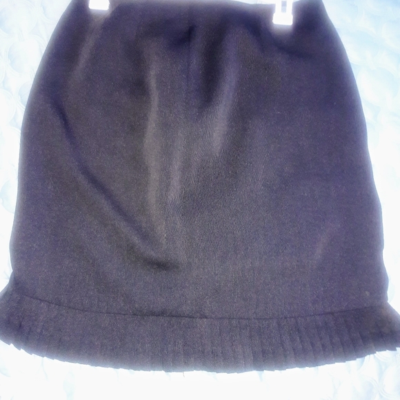 GREY DRESSY SKIRT WITH PLEATS ALFANI S. 6 - Picture 1 of 6